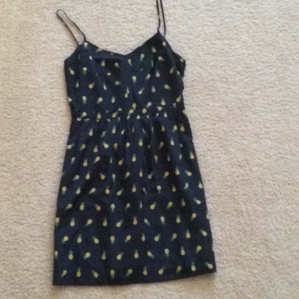 Jcrew pineapple dress